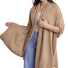 Cashmere Luxe Travel Wrap - Baby Camel