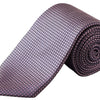 Geometric Woven Silk Tie - Pink