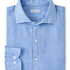 Shoreside Linen Sport Shirt - Bluebird