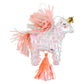 The Meri Meri Piñata Favor, decorated with pastel pink and white fringe, a golden horn, and a tassel hanging from its underside, is the perfect centerpiece for a themed party. Complete the magical celebration with matching temporary tattoos from Meri Meri as fun party favors!