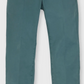 A pair of Sid Mashburn Garment-Dyed Field Pant in teal, crafted from durable cotton twill with a straight-leg silhouette, belt loops, button closure, and side pockets, laid flat on a white background.