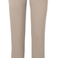 A pair of DL1961 Brady Slim Jeans in beige, showcased against a plain white background.