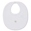 Sweet Sheep Bib - White/Pink