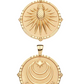 From the Jane Win Destination Pendant Necklace Collection: one necklace features a radiating pineapple, while the other displays crescent moons, a star, and "Charleston.