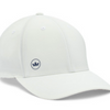 Off Set Crown Seal Performance Hat - White