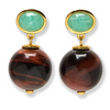 Umbria Earrings - Tiger's Eye