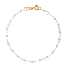 Gigi Clozeau Little Gigi Classic Bracelet 5.1" - Baby Blue