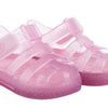 Girls' Star Jelly Sandal - Rosa Glitter