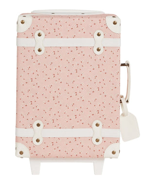 The Pink Daisy See-Ya Suitcase by Olli Ella