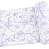 Swaddle Blanket - Ribbon Floral Fling