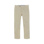 The Sid Mashburn Sport Trouser is a beige, garment-dyed pair with button and zip closure, displayed on a white background.