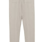 Back view of the Dorothee Schumacher Summer Cruise Pants in light beige linen blend, showcasing two back pockets.