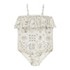 Baby Girls' and Girls' Ruffle One Piece - Tile