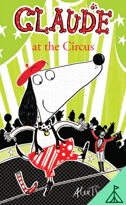 Featuring an illustrated dog named Claude wearing a beret and striped pants performing in a circus ring, with an audience and ringmaster in the background, the artwork for the Yoto Card: Claude at the Circus perfectly sets the scene. The text “Claude at the Circus” makes this Yoto card by Yoto an ideal story to enjoy on your Yoto player.
