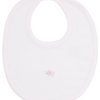 SCE Jungle Hang Out Hand Emb. Striped Bib - Pink