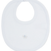 SCE Jungle Hang Out Hand Emb. Striped Bib - Light Blue