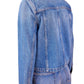 A person is shown from the back wearing the Ulla Johnson Sabine Jacket and jeans, both featuring a vintage-inspired wash.