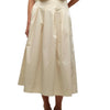 Elora Midi Skirt - Stone