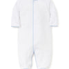 Kissy Kissy Premier Basics Footie - White/Lt Blue