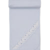 Hand Smocked Blanket - Light Blue