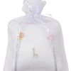 Safari Wild Musical Pillow with Tulle Bag - Pink