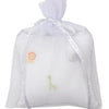 Safari Wild Musical Pillow with Tulle Bag - White/Silver