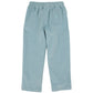 Light blue Baby Boys’ and Boys’ Corduroy Sheffield Pants by The Beaufort Bonnet Company, shown laid flat with the back side facing up, featuring an elastic waistband and a single back pocket.