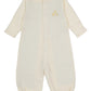 Sure! Here’s a rewritten sentence using your product data: The Kissy Kissy Baby Premier Giraffe Love Hand Embroidered Striped Convertible Gown is made from soft Pima cotton, with long sleeves and legs, and features a charming hand-embroidered giraffe and baby giraffe on the chest. This cozy striped gown easily converts for playtime or naptime.