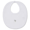 Sweet Sheep Bib - White/Silver