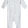 Newborn Rib Stripe Bodysuit - Mist