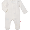 Baby Love Lines Pointelle Footie - Tofu