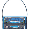 Tommy Beaded Bag - Staudines Blue