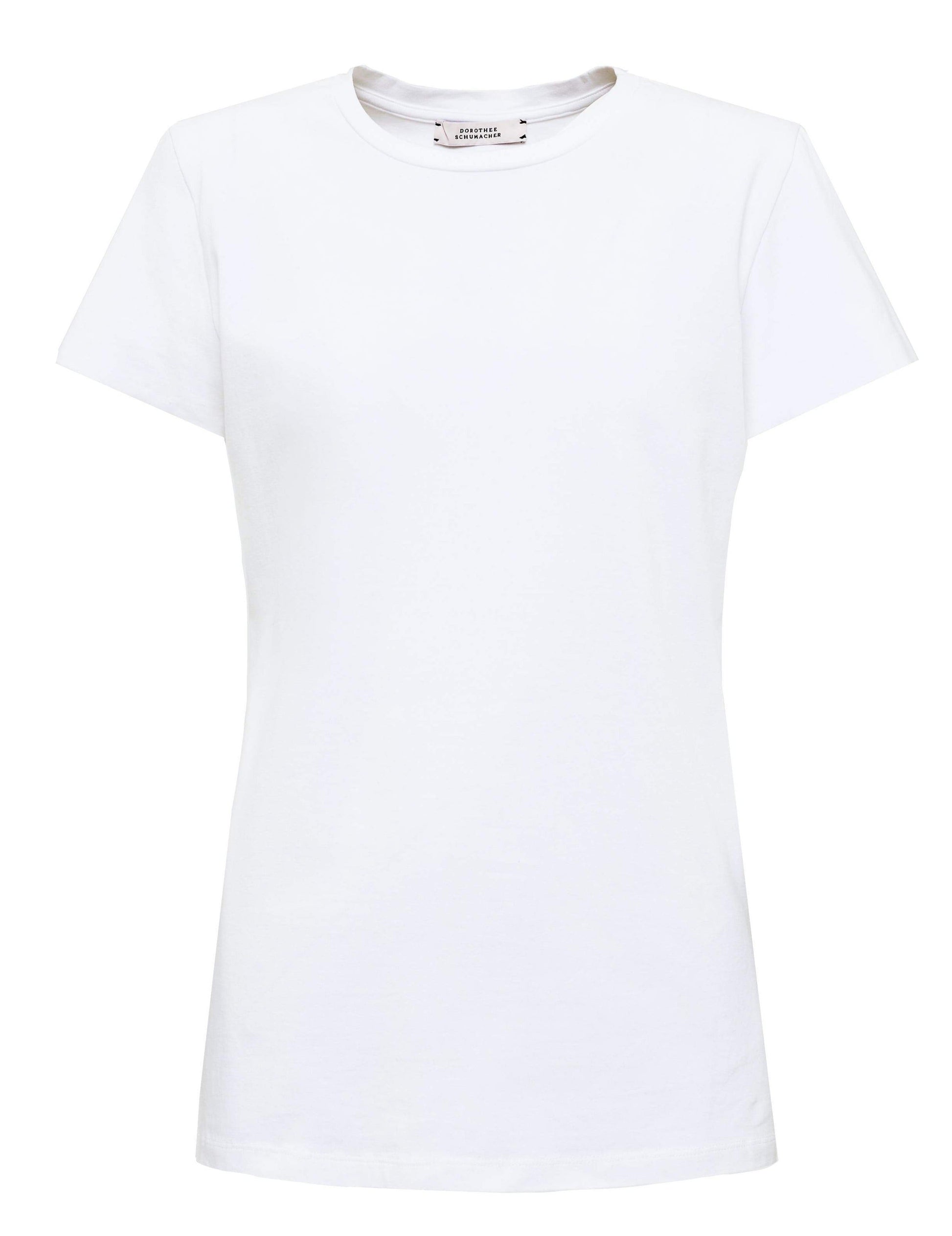 A Dorothee Schumacher All Time Favorites O-Neck Tee on a casual white background.