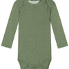 Baby Soild Rib Bodysuit - Orchid