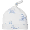 Baby Love Dreamy Zebras Printed Hat - Light Blue