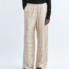 Monogram Silk PJ Bottoms - Ivory